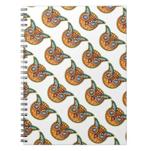Falln Oranje Owl Haloweenies Notitieboek