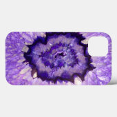 Falln Paarse Agate Geode Case-Mate iPhone Case (Achterkant (horizontaal))