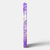 Falln Paarse Agate Geode Case-Mate iPhone Case (Achterkant / Links)