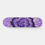 Falln Paarse Agate Geode Skateboard (Horizontaal)