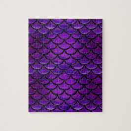Falln Paarse & Blauwe Zeemeermin Schalen Legpuzzel