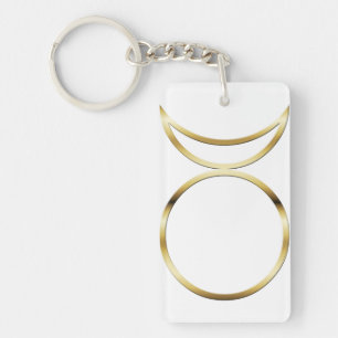 Falln Pagan Horned God Symbol Sleutelhanger
