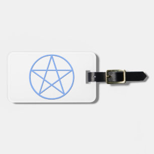 Falln Pagan Pentacle Bagagelabel