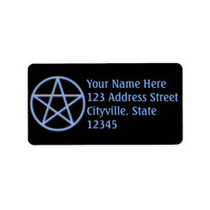 Falln Pagan Pentacle Etiket