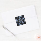 Falln Pagan Pentacle Vierkante Sticker (Envelop)