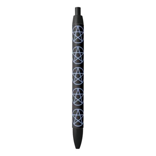 Falln Pagan Pentacle Zwarte Inkt Pen (Voorkant Verticaal)