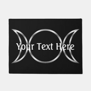 Falln Pagan Triple Goddess Symbol Deurmat