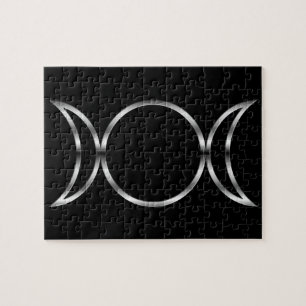 Falln Pagan Triple Goddess Symbol Legpuzzel