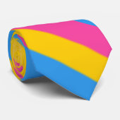 Falln Pansexual Pride Flag Stropdas (Opgerold)