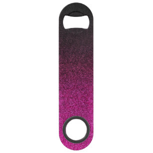 Falln Pink & Black Glitter Gradiënt Speed Flessenopener