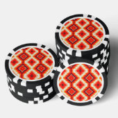 Falln Psychedelic Sunset Pokerchips (Opstapeling)