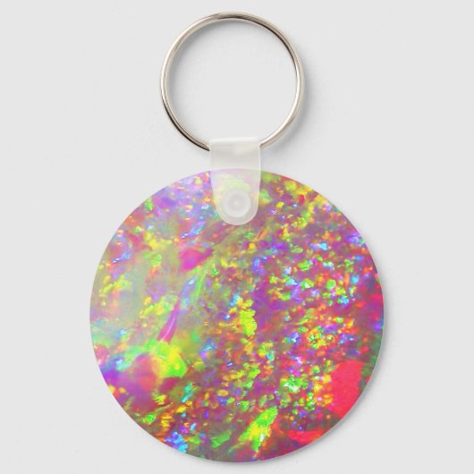 Falln Rainbow Brazililian Opal Sleutelhanger (Voorkant)