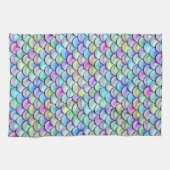 Falln Rainbow Bubble Mermaid Scales Theedoek (Horizontaal)