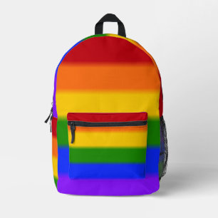 Falln Rainbow Gay Pride Flag Bedrukte Rugzak