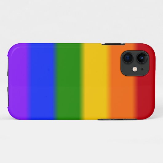 Falln Rainbow Gay Pride Flag Case-Mate iPhone Case (Achterkant (horizontaal))