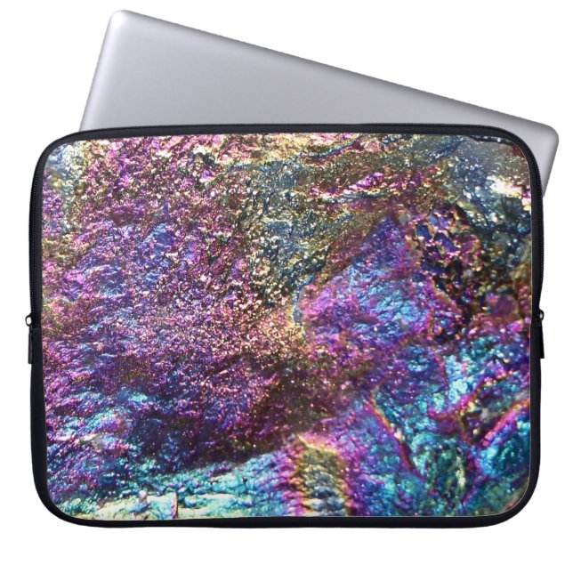Falln Rainbow Rocks Laptop Sleeve (Voorkant)