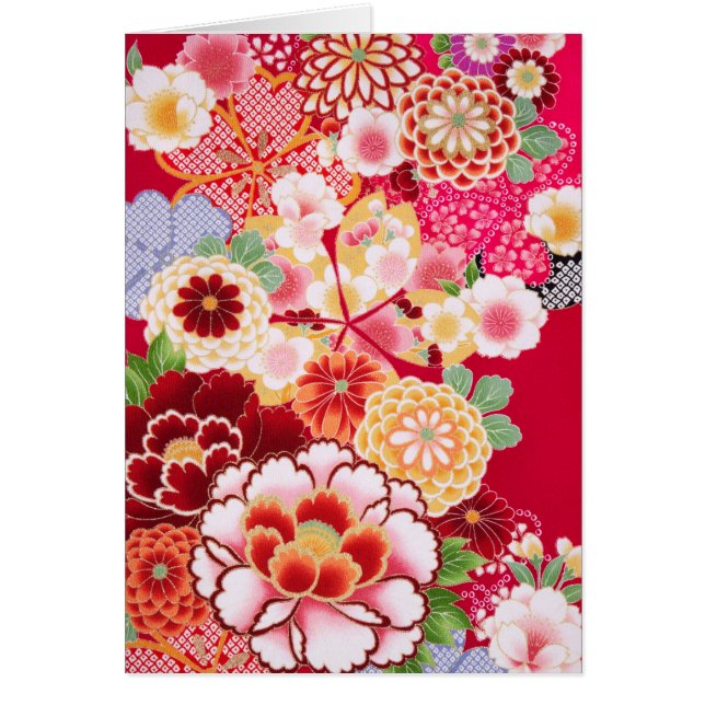 Falln Red Floral Burst (Voorkant)