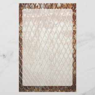 Falln Rusty Grate Briefpapier
