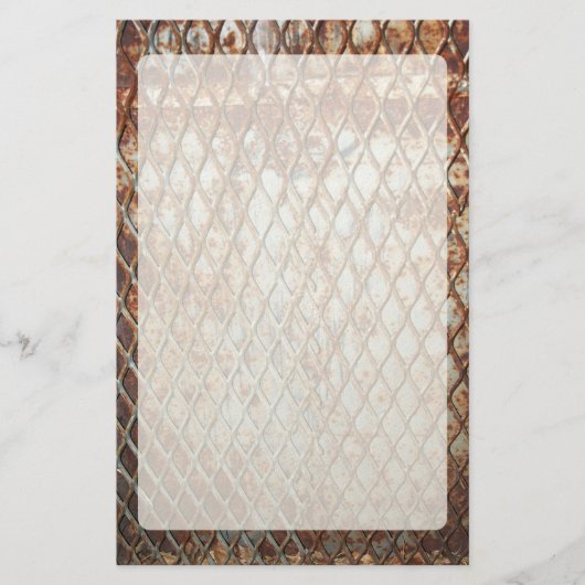 Falln Rusty Grate Briefpapier (Voorkant)