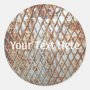 Falln Rusty Grate Ronde Sticker