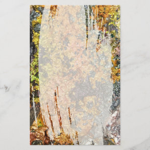 Falln Rusty Sunset Stones Briefpapier