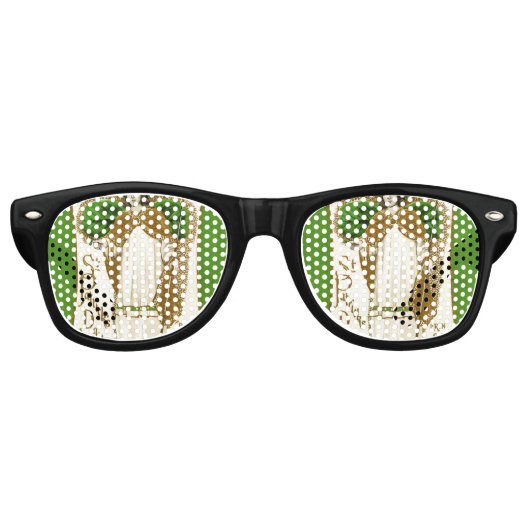 Falln Saint Patrick Retro Zonnebril (Voorkant)