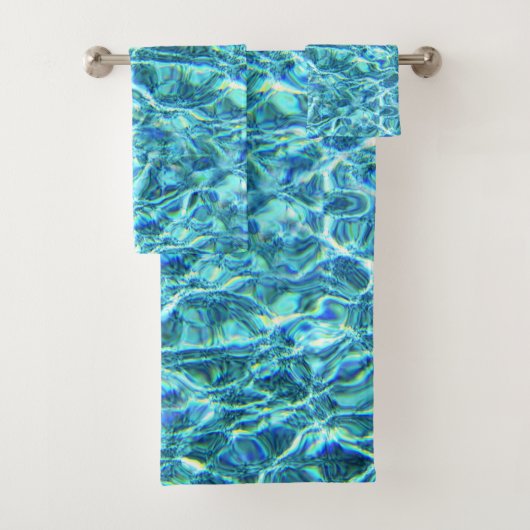 Falln Shimmering Water Bad Handdoek (Insitu)