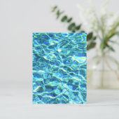 Falln Shimmering Water Briefkaart (Staand voorkant)