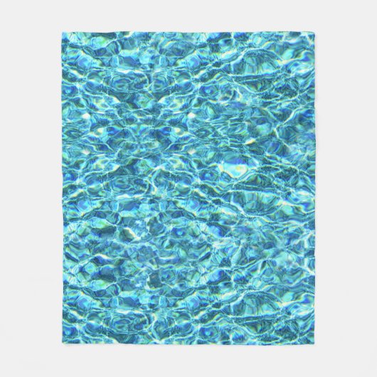 Falln Shimmering Water Fleece Deken (Voorkant)