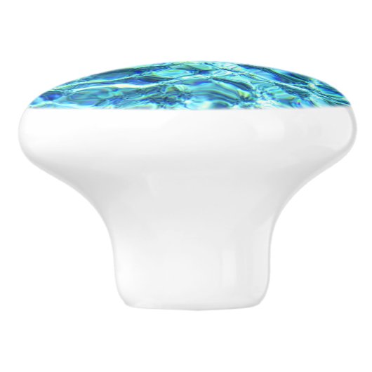 Falln Shimmering Water Keramische Knop (Zijkant)