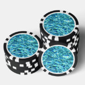 Falln Shimmering Water Pokerchips (Opstapeling)