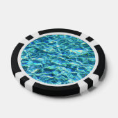 Falln Shimmering Water Pokerchips (Enkel)