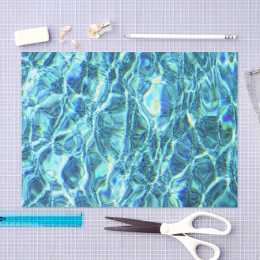 Falln Shimmering Water Tissuepapier (Craft)