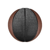 Falln Silver en Black Glitter Gradient Basketbal (Verticaal)