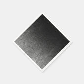 Falln Silver en Black Glitter Gradient Servetten (Hoek)