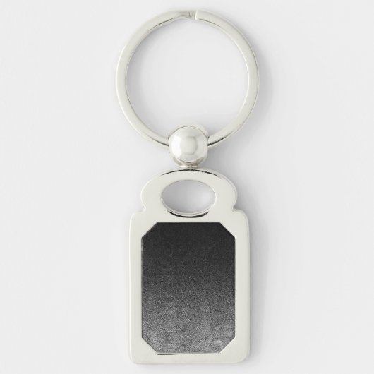 Falln Silver en Black Glitter Gradient Sleutelhanger (Voorkant)