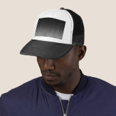 Falln Silver en Black Glitter Gradient Trucker Pet (In situ)