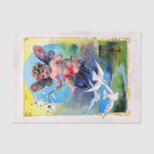 Falln Spring Time Fairy Tissuepapier (Voorkant)
