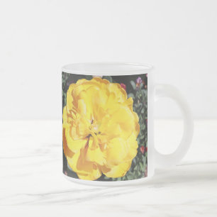 Falln Sunshine Floral Matglas Koffiemok