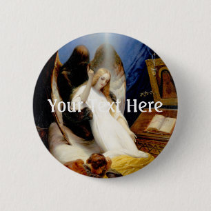 Falln The Angel of Death Ronde Button 5,7 Cm