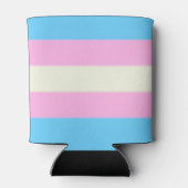 Falln Transgender Pride Flag Blikjeskoeler (Achterkant)
