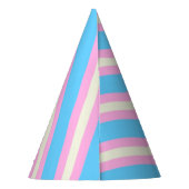 Falln Transgender Pride Flag Feesthoedjes (Achterkant)