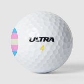 Falln Transgender Pride Flag Golfballen (Logo)