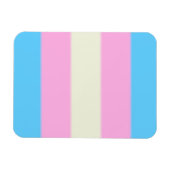 Falln Transgender Pride Flag Magneet (Horizontaal)