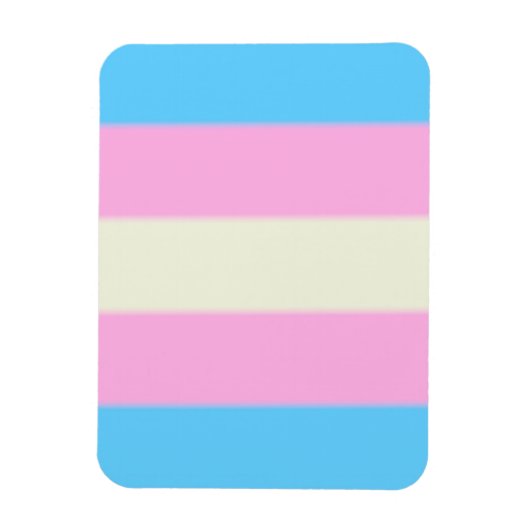 Falln Transgender Pride Flag Magneet (Verticaal)