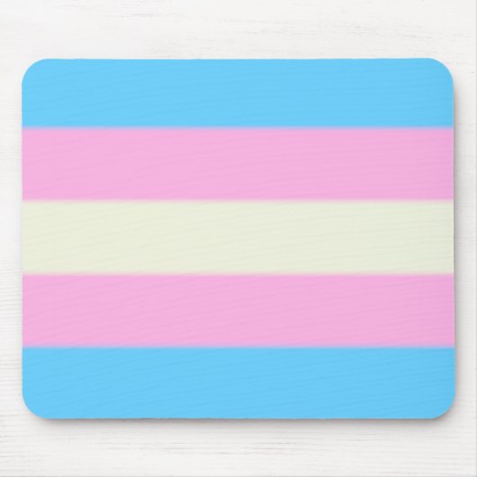 Falln Transgender Pride Flag Muismat (Voorkant)