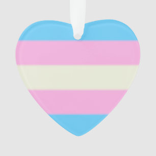 Falln Transgender Pride Flag Ornament