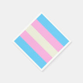 Falln Transgender Pride Flag Servetten (Hoek)
