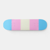 Falln Transgender Pride Flag Skateboard (Horizontaal)