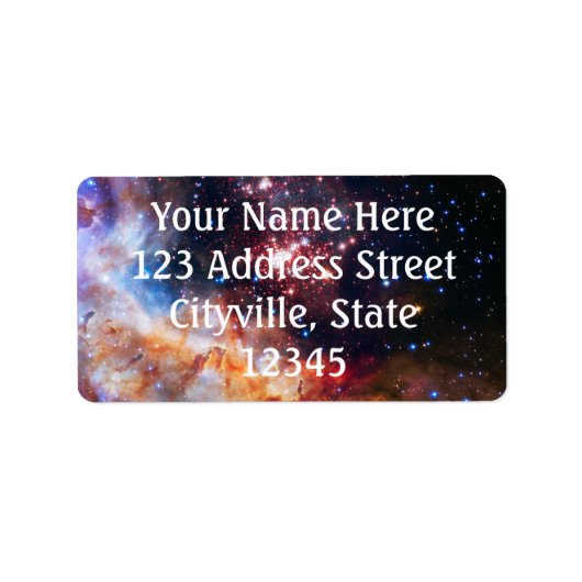 Falln Westerlund Star Field Etiket (Voorkant)